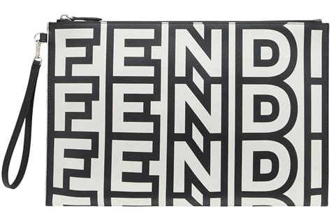 fendi roma keyring pouch|fendi luggage accessories.